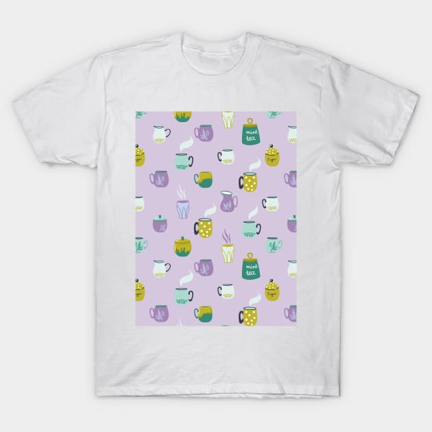 Ceramics pattern T-Shirt by DanielK